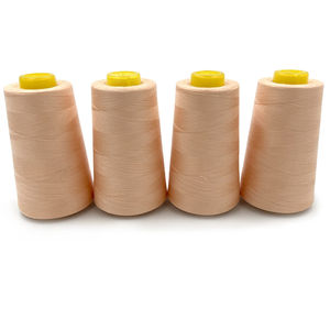 20s/2 40/2 20s/3 50/3涤纶丝线批发供应商100% 缝纫机用涤纶缝纫线 - Product Image 5