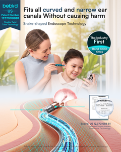 Limpiador de Oídos Visual 3 Vltra (D39R) con Tecnología Endoscópica, Cámara 4K, Iluminación LED, WiFi/BT, Enchufe Europeo - Product Image 5