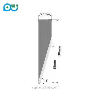 <span class=keywords><strong>Lame</strong></span> <span class=keywords><strong>de</strong></span> couteau vibrante en carbure RUKDP071 pour la découpe <span class=keywords><strong>de</strong></span> papier, <span class=keywords><strong>de</strong></span> plaques et d'autocollants auto-adhésifs - Product Image 6