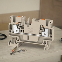Offre Spéciale – Bornier de raccordement Weidmuller A2C 2.5 série A, 2,5 mm², 1521850000, connecteur de câblage sur rail DIN