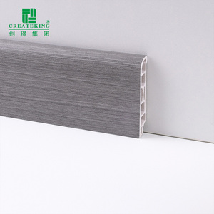 <span class=keywords><strong>Plinthe</strong></span> en PVC moderne à grain stratifié, forte adhérence, sans résidus de bulles, écologique et imperméable - Product Image 1