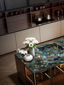 Dalles de porcelaine <span class=keywords><strong>grand</strong></span> <span class=keywords><strong>format</strong></span> XIYOU, design populaire, aspect marbre, dalles en pierre frittée, finition brillante pour murs et sols - Product Image 1