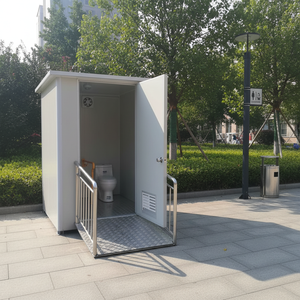 TOPPRE Modern Minimalist Wind Portable Bathroom Unit Shower and Toilet Indoor Fast Installation Shower Booth Disabled Toilet - Product Image 2