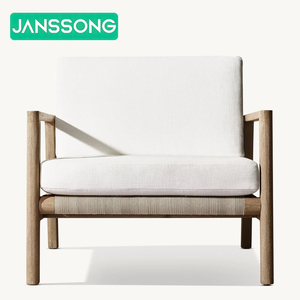 Conjunto de Sofás de Jardín, Muebles de Patio para Resort, Muebles de Exterior de Lujo para Villa, Sofá de Teca para Exterior, Conjunto de Muebles de Ratán - Product Image 4