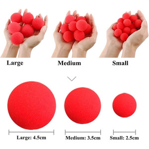 Meilleures ventes transfrontalières : Accessoires <span class=keywords><strong>de</strong></span> <span class=keywords><strong>magie</strong></span> Sponge Brothers, Pack <span class=keywords><strong>de</strong></span> 10 balles éponge sonores, Jouet <span class=keywords><strong>de</strong></span> <span class=keywords><strong>magie</strong></span> <span class=keywords><strong>de</strong></span> close-up, Inclut des instructions pour - Product Image 4