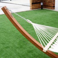 13FT Hardword Arc Hamac Stand pour Jardin Extérieur Piscine Patio