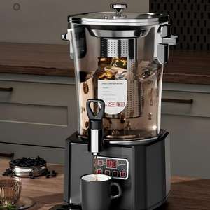 Machine à thé commerciale grande capacité avec système de pulvérisation à la vapeur pour la préparation du thé turc traditionnel et des boissons aux herbes - Product Image 4