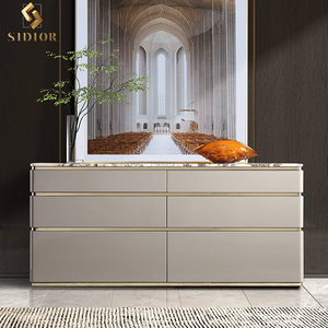 Armoire <span class=keywords><strong>console</strong></span> moderne de luxe en marbre d'alto table avec tiroir armoire latérale en marbre <span class=keywords><strong>console</strong></span> <span class=keywords><strong>blanc</strong></span> <span class=keywords><strong>et</strong></span> or armoire de rangement - Product Image 1