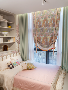 Cortinas Bordadas de Alta Gama, Nuevo Estilo, Mezcla de Lino Natural con Bloqueo de Luz y Aislamiento Térmico para Casa o Villa - Product Image 6