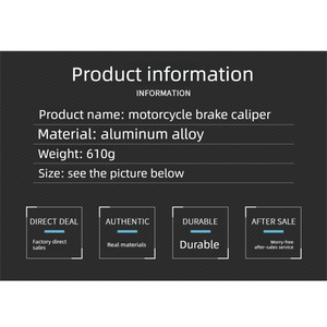 Piezas de Motocicleta, Pinza de Freno Delantera, Bomba de Freno PX125, PINZA DE FRENO - Product Image 6