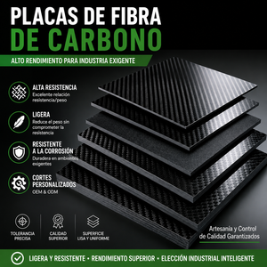 Lámina de Fibra de <span class=keywords><strong>Carbono</strong></span> de 1 mm de Alta Precisión, 3K, Acabado Mate, Placa de Fibra de <span class=keywords><strong>Carbono</strong></span> con Corte CNC para Drones UAV - Product Image 1