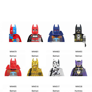 Mini Super <strong>Bricks</strong> <strong>Bats</strong> Building Blocks Toy Spiders America Team Leader Action Figures Thunder God Dolls Model Kids Gift - Product Image 3