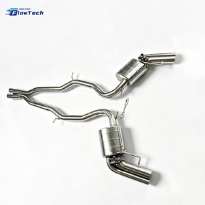 ระบบท่อไอเสียแบบ Catback วาล์วควบคุมประสิทธิภาพสูง สำหรับรถยนต์ Mercedes S63 Coupe C217 W222 M177 4.0T V8 ผลิตจากสแตนเลส 304 - Product Image 3