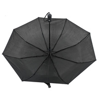 Parapluie pliant portable noir à ouverture automatique et fermeture manuelle, modèle 2026, le moins cher, idéal pour les affaires