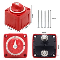 Interrupteur de déconnexion de batterie 48V 300A 6006, interrupteurs de terminaison de batterie