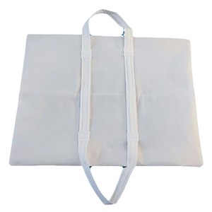 Sac mortuaire jetable en tissu non tissé 90x210cm blanc à usage médical - Product Image 5