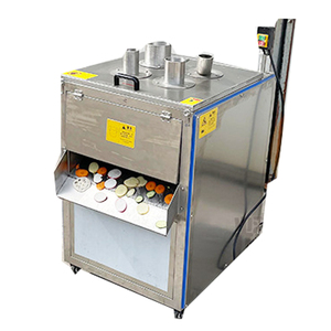 Machine à trancher les fruits et légumes multifonctionnelle en acier inoxydable à pression descendante pour fruits du dragon, ananas, citron - Product Image 4