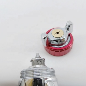 W71 1.0mm 1.3mm 1.5mm 1.8mm áp lực thức ăn áp lực cao Súng phun sơn bể Chrome mạ Máy 1.3 sơn Chrome súng phun - Product Image 3