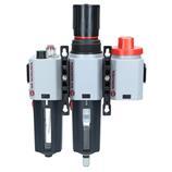Unidad Combinada de Filtro, Regulador y Lubricador Excelon Plus con Soportes para Manómetro BL84-401G - Product Image 2