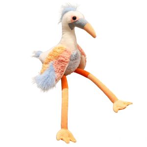 ตุ๊กตาเครนขนนุ่มหลากสี ของเล่นสัตว์จำลอง ของเล่นสัตว์ในสวนสัตว์ ของขวัญสำหรับเด็ก ตุ๊กตาเครนนุ่มนิ่ม - Product Image 1