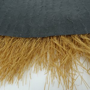 Toiture décorative <span class=keywords><strong>en</strong></span> chaume synthétique pour bar extérieur, jardin <span class=keywords><strong>et</strong></span> aménagement paysager - Rouleaux de chaume de palmier artificiel résistants au feu - Product Image 4