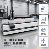 Centre d'usinage à quatre broches Fanuc CNC-4000 pour profilés en aluminium, idéal pour la production de cadres de fenêtres et de portes