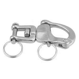Gancho <span class=keywords><strong>de</strong></span> Liberación Rápida <span class=keywords><strong>de</strong></span> Acero Inoxidable 316 para Uso Marino, Grillete Giratorio <span class=keywords><strong>de</strong></span> 22x128mm, Accesorios para Yates y Embarcaciones - Product Image 6