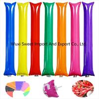 Nouvelles baguettes de cheering personnalisées en gros, bâtons de bruit imprimés, klaxons de bruit, claquettes de cheering en plastique