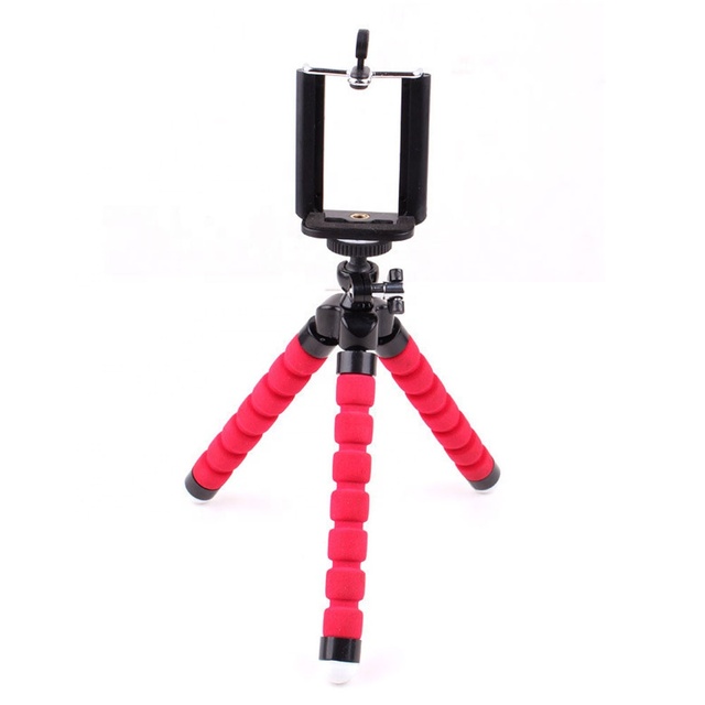 Mini Flexible Sponge Octopus Tripod for Mobile Phone Smartphone Holder for Gopros Camera Accessory