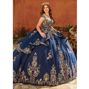CLcaojun Baljurk Geborduurde Quinceanera Jurken Gelaagd Zoete 16 Prom Party Prinses Jurk, roze, 46