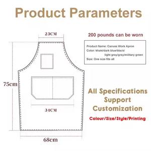 <span class=keywords><strong>Hot</strong></span> Bán Nhiệm Vụ Nặng Nề Chéo Trở Lại Cafe Dầu-Bằng Chứng Không Thấm Nước Làm Việc Vườn Vải Bông Biểu Tượng Tùy Chỉnh Tạp Dề Với Túi - Product Image 6