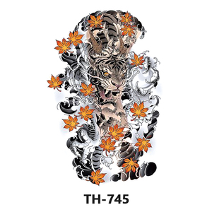 Autocollant de <span class=keywords><strong>tatouage</strong></span> <span class=keywords><strong>tigre</strong></span> imperméable personnalisé <span class=keywords><strong>tatouage</strong></span> temporaire jaguas coloré pour hommes et femmes - Product Image 3