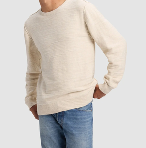 <span class=keywords><strong>เสื้อ</strong></span>สเวตเตอร์ถักเนื้อนุ่มสำหรับผู้ชาย คอกลม แขนยาว สีพื้น สวมใส่สบาย เหมาะสำหรับใส่ในชีวิตประจำวัน - Product Image 4