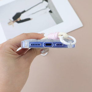 Prix direct usine avec chaîne florale scintillante, coque de téléphone <span class=keywords><strong>portable</strong></span> <span class=keywords><strong>incassable</strong></span> pour ZTE A76 5G - Product Image 5