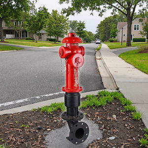 Ngoài trời mặt đất trụ cột cứu hỏa 4 inch 2 cách ướt Loại áp lực cao vòi cho chữa cháy cung cấp nước - Product Image 1