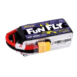 <span class=keywords><strong>TATTU</strong></span> <span class=keywords><strong>FUNFLY</strong></span> 1300mAh 1550mAh 1800mAh 3S <span class=keywords><strong>4S</strong></span> 11.1V 14.8V 100C Batterie XT60 Plug pour Drone de taille 250 230 210 180 - Product Image 5