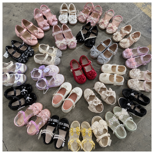 New Arrival Children's <b>Sandals</b> Fashion Breathable Soft Sole <b>Bow</b> Princess Shoes Mixed Design Wholesale - Product Image 2