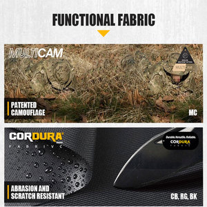 Emersongear Cordura 500Dナイロン5.56ダブルマグポーチ軽量クイックドロー射撃7.62タクティカルマガジンホルスターポーチ - Product Image 2