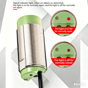 Sensor de Proximidad Capacitivo M30 de 10 mm, 15 mm, 20 mm con Salidas NPN y PNP NO NC, Capaz de Detectar Objetos Conductivos - Product Image 2