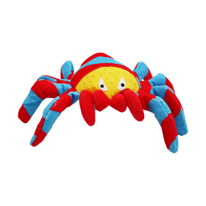 Fabricante de felpa suave respetuoso con el medio ambiente juguete de látex <span class=keywords><strong>Super</strong></span> Spider Hero juguete interesante Squeaky Inside Dog Toy - Product Image 2