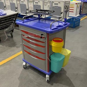 의료 응급 트롤리 병원 트롤리 응급 약물 트롤리 - Product Image 3