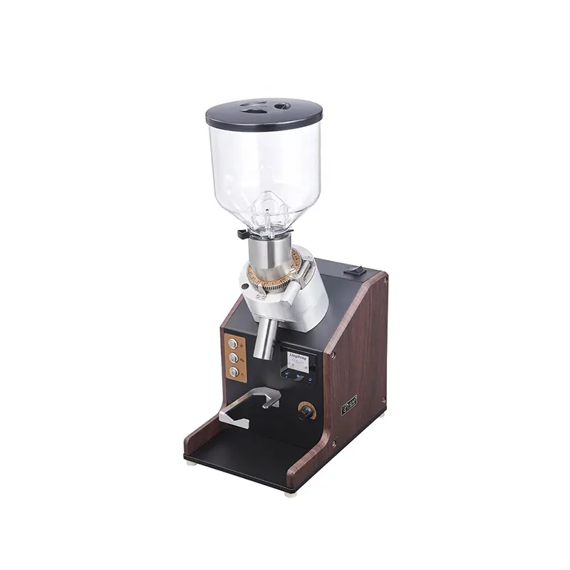 Nuovo Elencato Espresso Coffee Grinder Commerciale 220V Conico Lama Senza Spazzola del Motore 280W 1.5L Macinino Da Caffè Elettrica per le Imprese