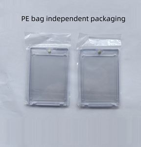 Protector de Tarjetas Magnético Resistente, Plástico Duro Transparente, Portátil, 2.87x4.33 Pulgadas, Funda Protectora con Clip, Colección King Star Game - Product Image 6