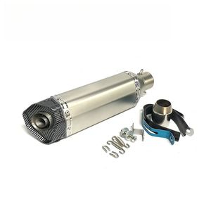 Tubo de Escape Hexagonal Pequeño de 51 mm, Universal, Resistente a Altas Temperaturas, Sistema de Escape para Motocicleta, Escape para Bicicleta - Product Image 6