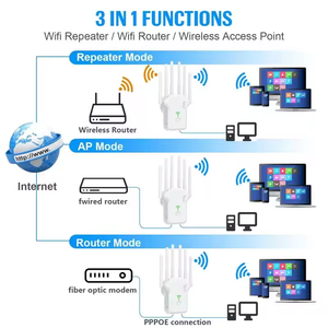 Répéteur WiFi CY001 de haute qualité 1200 Mbps OEM double bande 5 GHz Amplificateur de signal WiFi - Product Image 3