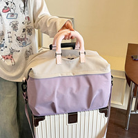 Sac de voyage décontracté grande capacité en tissu Oxford de haute qualité, sac de sport fourre-tout pour hommes et femmes, sac de week-end tendance et décontracté