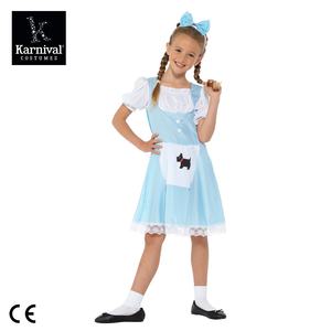 ODM Venta al por mayor <span class=keywords><strong>Mago</strong></span> <span class=keywords><strong>de</strong></span> <span class=keywords><strong>Oz</strong></span> <span class=keywords><strong>Cuento</strong></span> <span class=keywords><strong>de</strong></span> hadas Dorothy Disfraz para niñas Fiesta <span class=keywords><strong>de</strong></span> Halloween Actuación Cos Play con diadema Vestido - Product Image 5