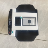 KUBIXION KU-12512 Distributeur de cartes automatique rotatif à 360° contemporain, mélangeur de cartes, prise en charge de la personnalisation du jeu, rechargeable par USB, prise US, ABS