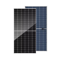 Panel Solar de Doble Vidrio Tipo N de Segunda Mano, Usado, 450W-670W, Alta Eficiencia 21%-23.5%, Grado A, para Aplicaciones en Techos de Vidrio