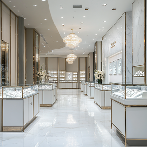 Diseño de muebles modernos de joyería personalizada del proveedor de China para escaparates de tiendas - Product Image 1